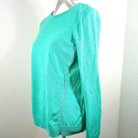 Vineyard Vines Linen Cotton Blend Sweater Size M - Picture 3 of 6